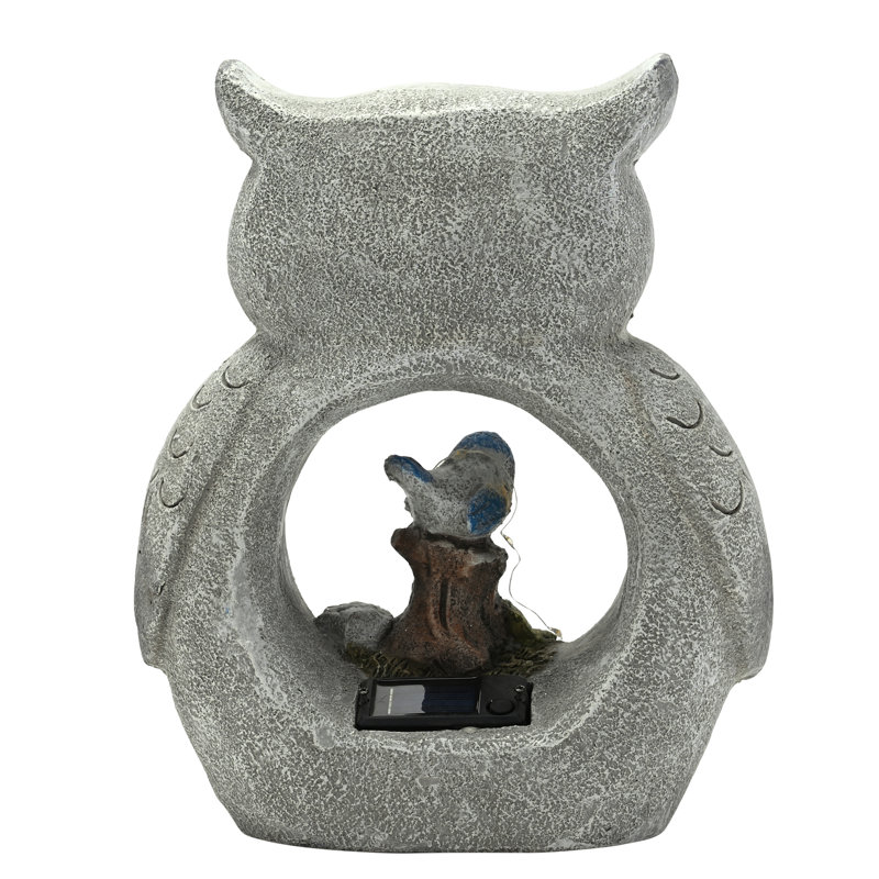 Country Living Owl Solar Light