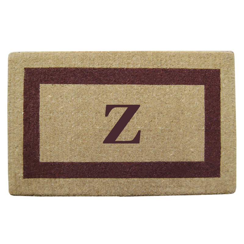 Glastbury Outdoor Doormat, Natural/Brown, Z