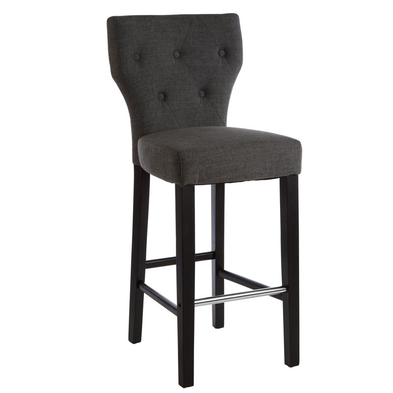 Wilken Counter Stool with Solid Wood Frame