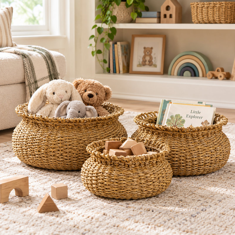 Handmade Decorative Basket Set