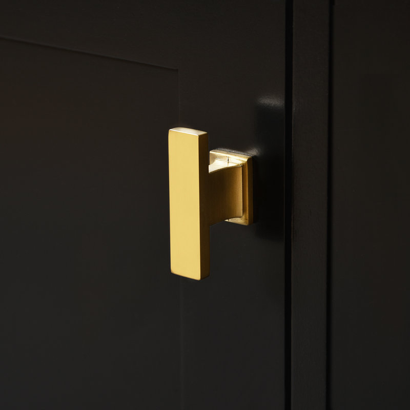 Meuble-lavabo 36 po avec lavabo en céramique, Noir