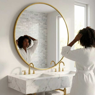 MET CIRCLE MIRROR AG32 Inches