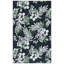 Tapis noir / vert Amalea 825-848501052