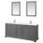 Deborah 80'' Double Bathroom Vanity with Marble Top-97761273-97761275-97761492