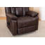 Fauteuil de massage multifonctionnel en similicuir avec brun foncé Power-1539800860