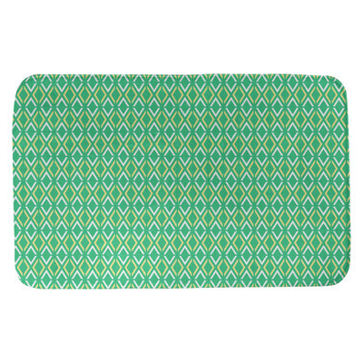 Tapis pour salle de bain diamants Leffel