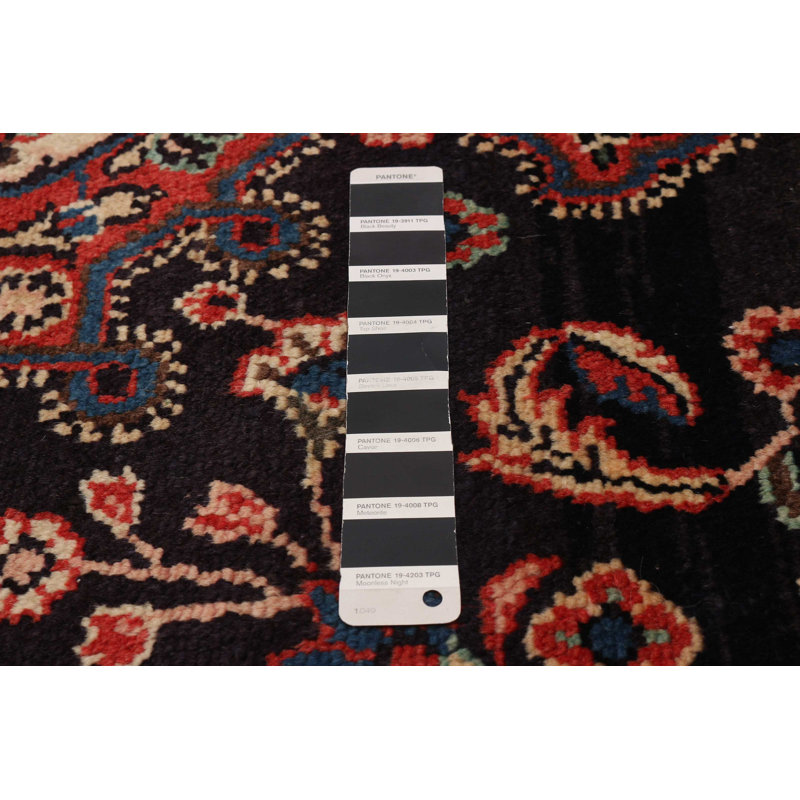 Tapis gris / crème unique de 4 pi x 6 pi 7 po Hart munn
