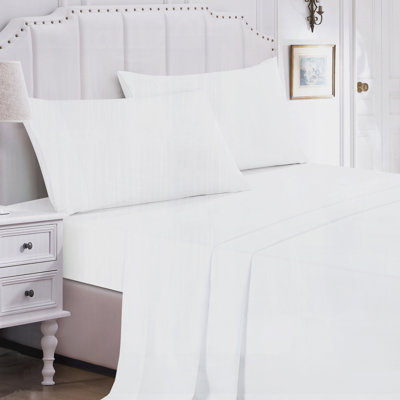 Ensemble de literie matelassé 9 pièces de couleur unie - Édredon tout-en-un, ensemble de draps et de coussins décoratifs, très grand