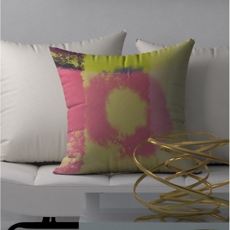  Housse et insert de coussin carré Différence, 18" x 18"