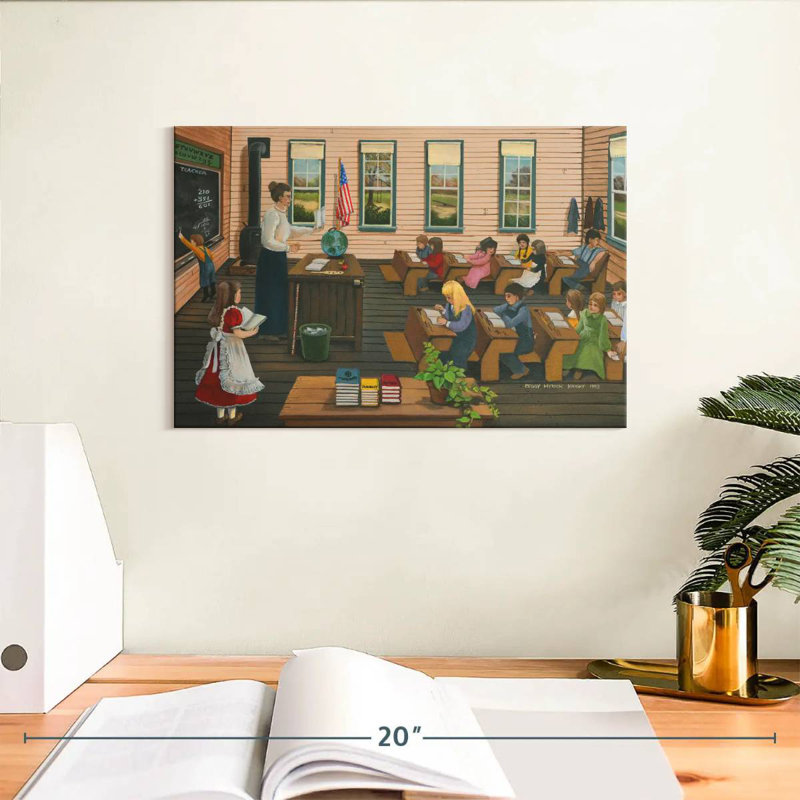 Classroom, 8" H x 12" W