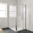 OVE Decors 48" x 36" Rectangle Shower Base Pan, White Acrylic, Hidden Side Drain, Reversible Design