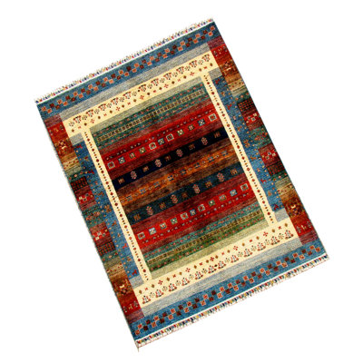 Wool Southwestern Area Rug