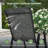 Ballynure Rectangular Patio Dining Set with Faux Wood Dining Table and 6 Stackable Textilene Chairs-2101010305
