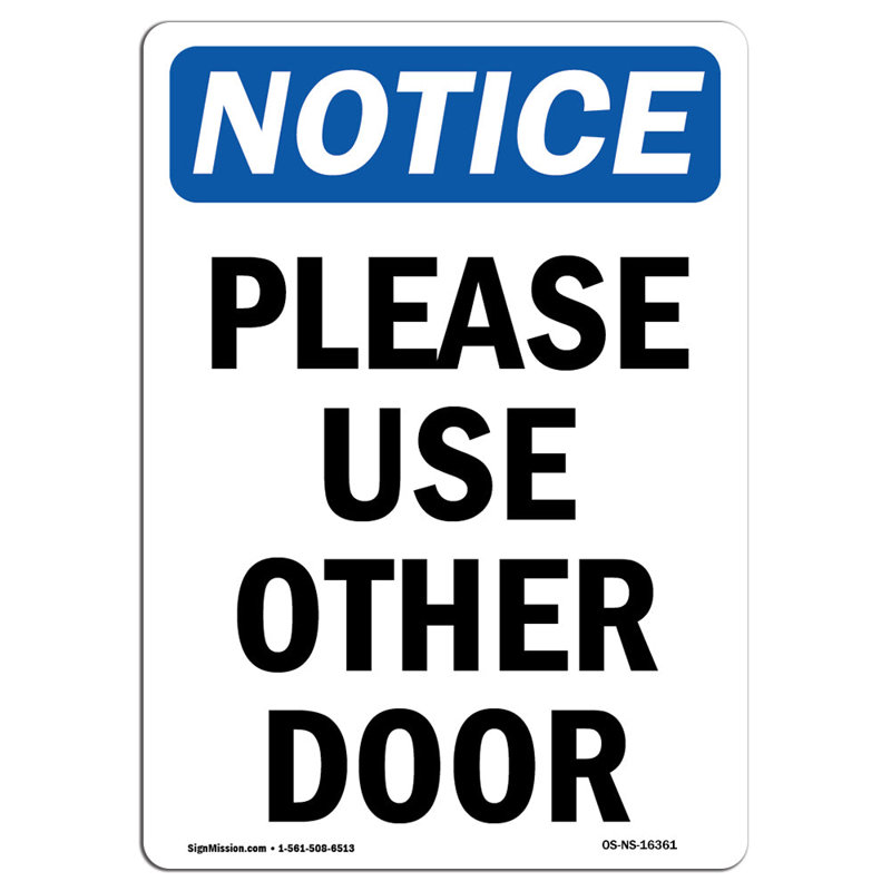 Heavy Duty Parking Sign