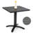 Kirk Square Metal Outdoor Dining Table , 27.5'' in. W 27.5'' in. D