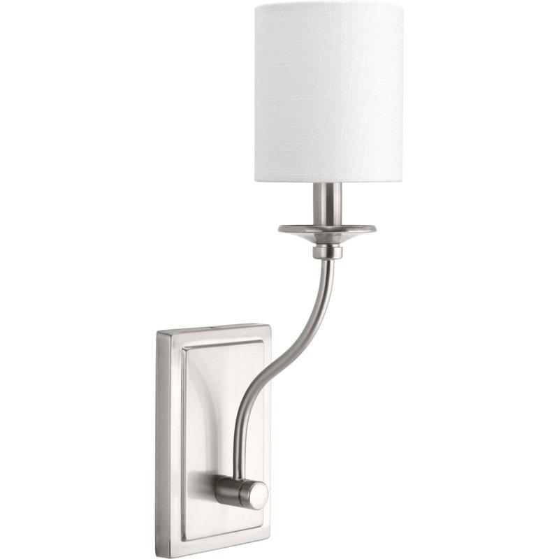 Hengrove Armed Sconce, Brushed Nickel