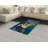 Ocean High Density Long Fiber Poly Threads Decorative Area Rug Carpet-42030803