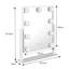 Metal Rectangle Floor Mirror