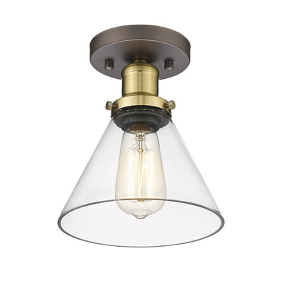 Plafonnier encastré en verre Karren