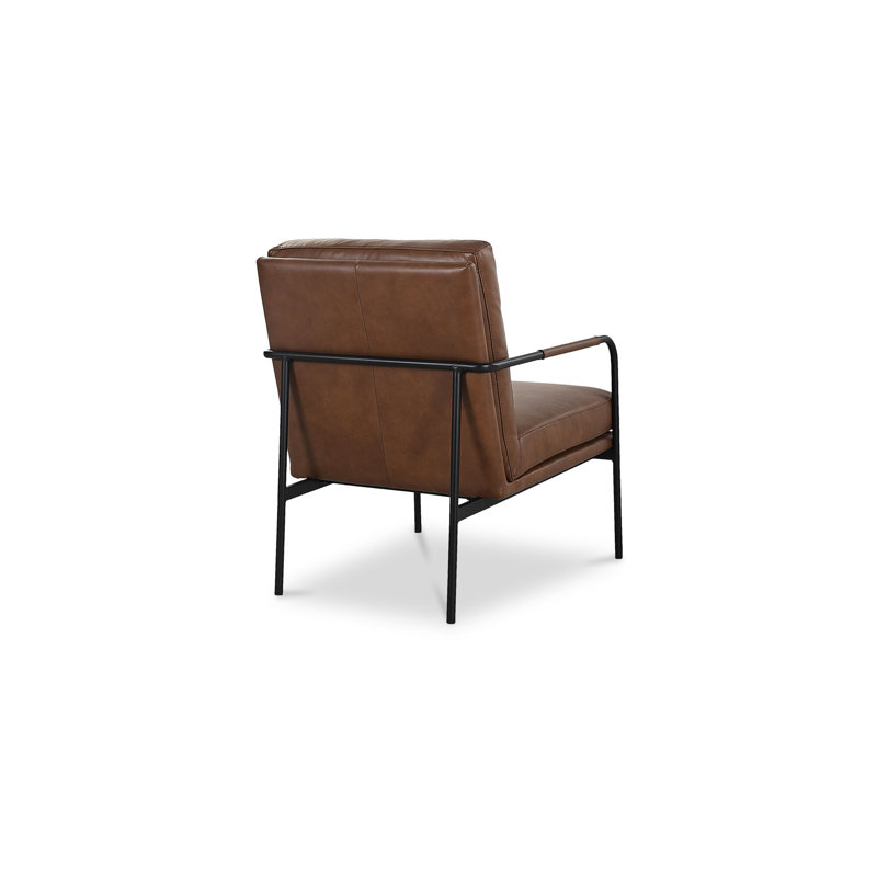 Sterling Accent Chair Brown Leather