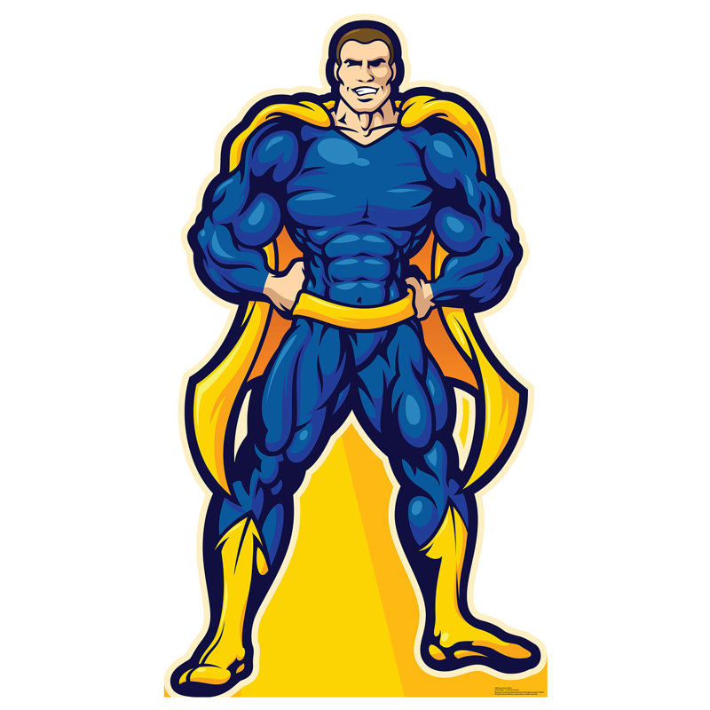 72'' Superheroes & Villains Cardboard Standup