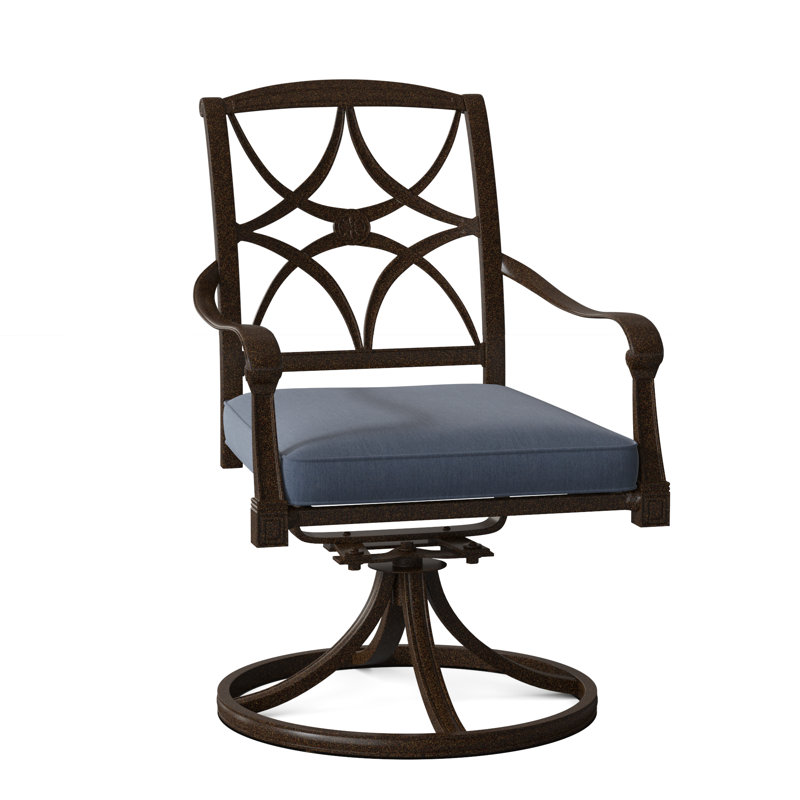 Chaise berçante Wiltshire, Sunbrella® Spectrum denim, Brun châtaigne, 19.25"