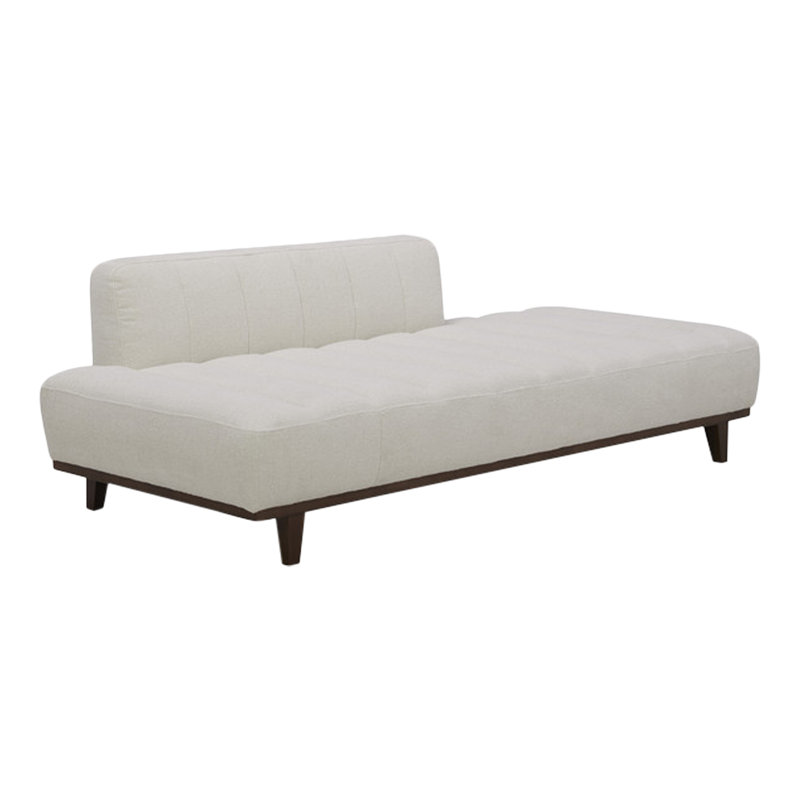 BENNETT DAYBED SOFT TAUPE, Warm White Basketweave
