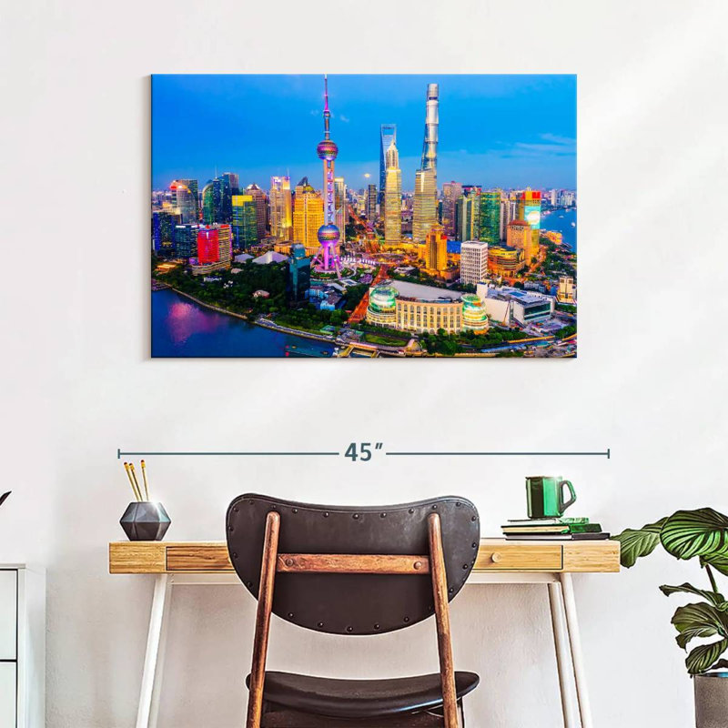 Sireci Shanghai Twilight Skyline