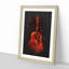 Abstract Guitar - Framed Print-56856620-56856623