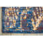 Moroccan Abstract Area Rug in Indigo-837310214
