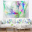 Tapisserie abstraite foudroyante abstrait ciel orageux-28496364