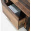 Caribbean Wheel Coffee Table with Storage