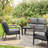 Paros Aluminum Outdoor Lounge Chair With Sunbrella Cushion