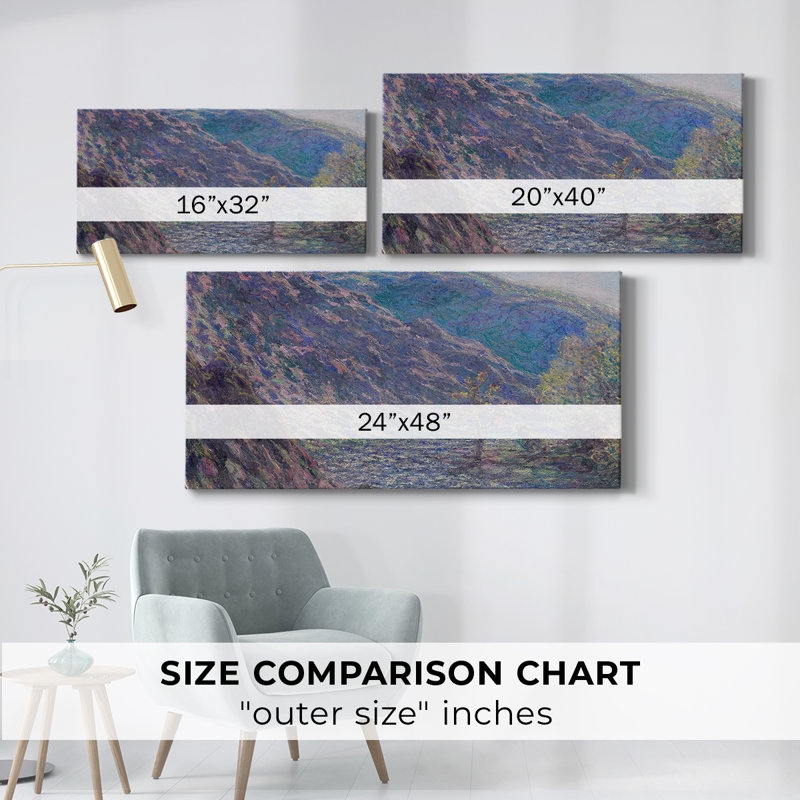 Landscape Series-CCLXXXIX- Gallery Wrapped Canvas -Ready to Hang, 16" H x 32" W