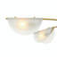 Lustre moderne à 6 lumières avec hauteur réglable et abat-jour en verre Gciuel