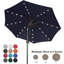 Parasol de marché éclairé Caerphilly-157318109-157318110
