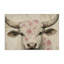 Bétail avec toile à motif de fleurs de cerisier, design par Heidi Kuntz-53036813