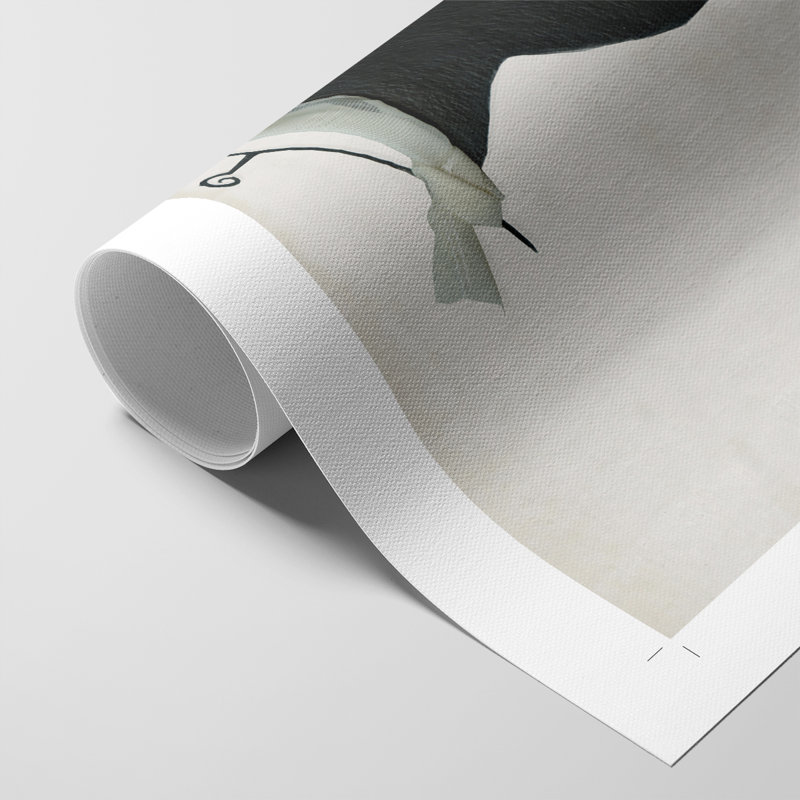 Robe noire et tulle II - impression sur toile seulement - NON-CADRE, H 60 po x l 40 po