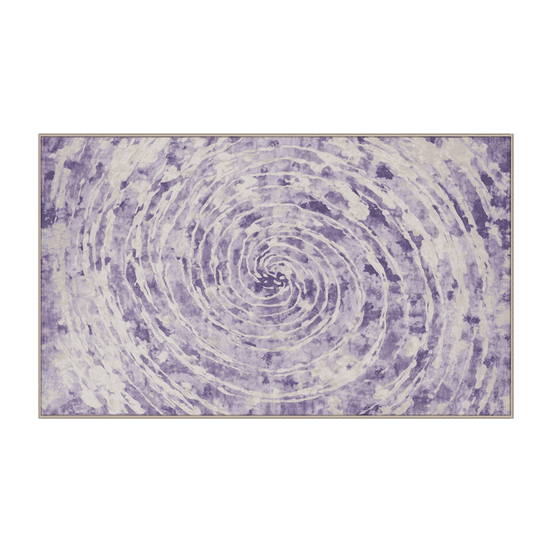 Machine Washable Beige Area Rug, Rectangle 2' x 3'