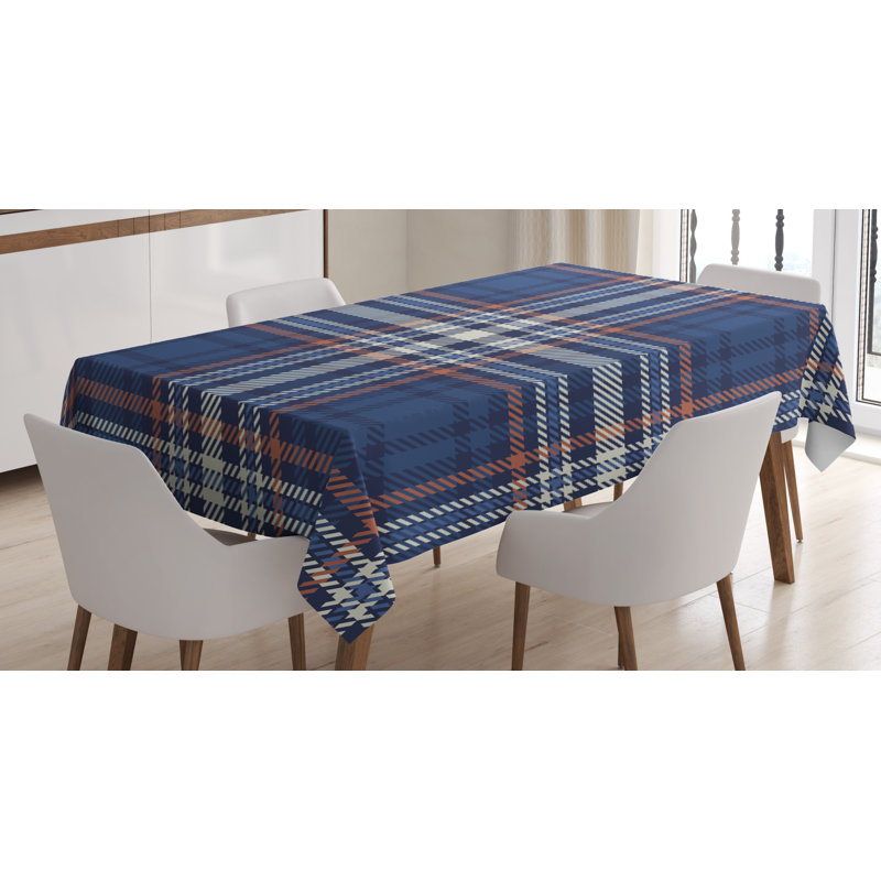 Checkered Tablecloth, 84" L x 60" W