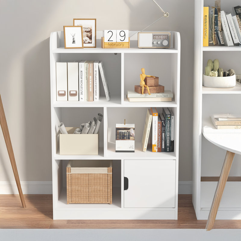 Bibliothèque avec 6 compartiments