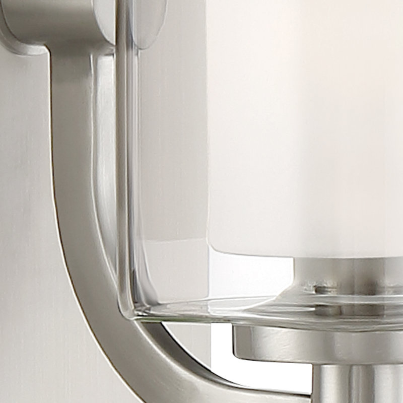 Dimmable Bath Sconce, Brushed Nickel