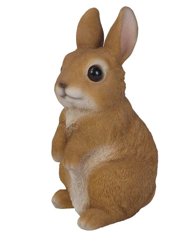 Statue de lapin dressés sur ses pattes