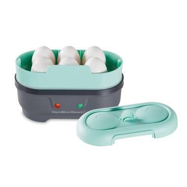 Big Boss EggGenie Electric Egg Cooker 7 Hard Boiled, w/ Egg poacher tray  .New