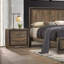 Table de chevet de style rustique 1pc
