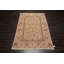 Tapis unique en laine noué à la main brun clair / vert 5 pi 9 po x 8 pi 9 po Demee