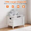 Upholstered Linen Lounge Chair