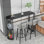 Bar Table Dining Table Set