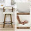 Tabouret de bar et de comptoir pivotant-128987027