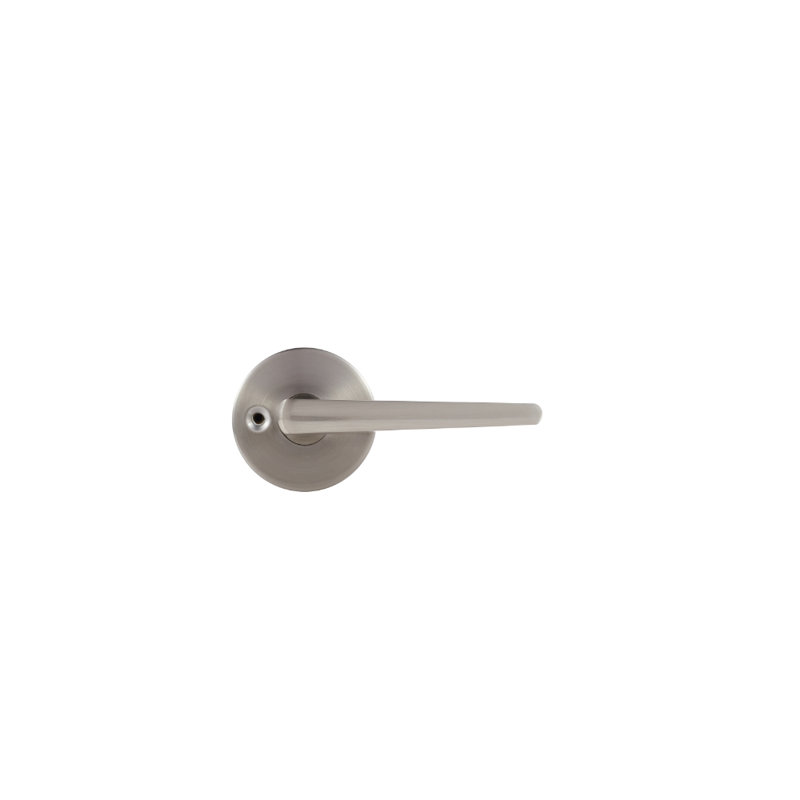 Contra Collection Modern Grade 3 Dummy Door Lever/Handle, Satin Nickel